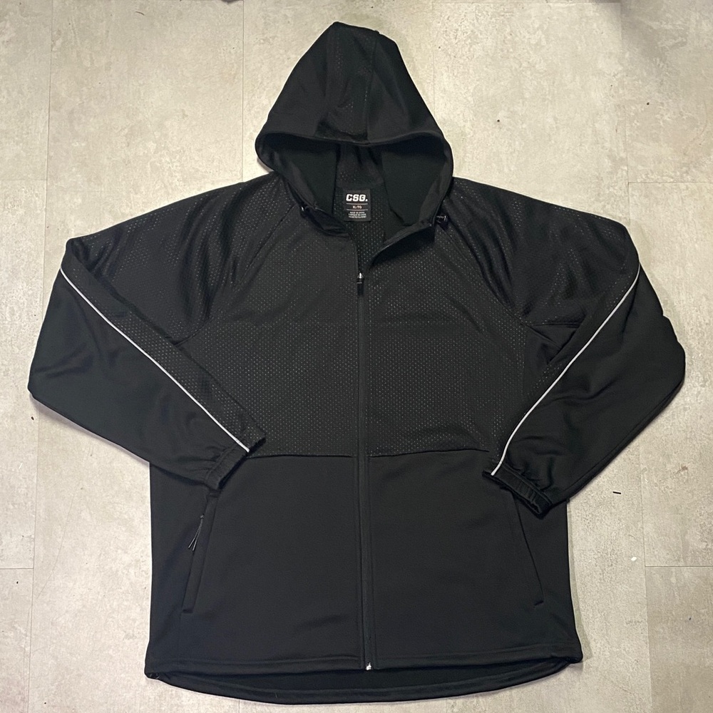 CGU Black Men's Windbreaker Jacket